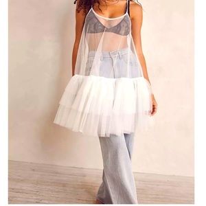 NWOT Free people  mini slip dress size XS
